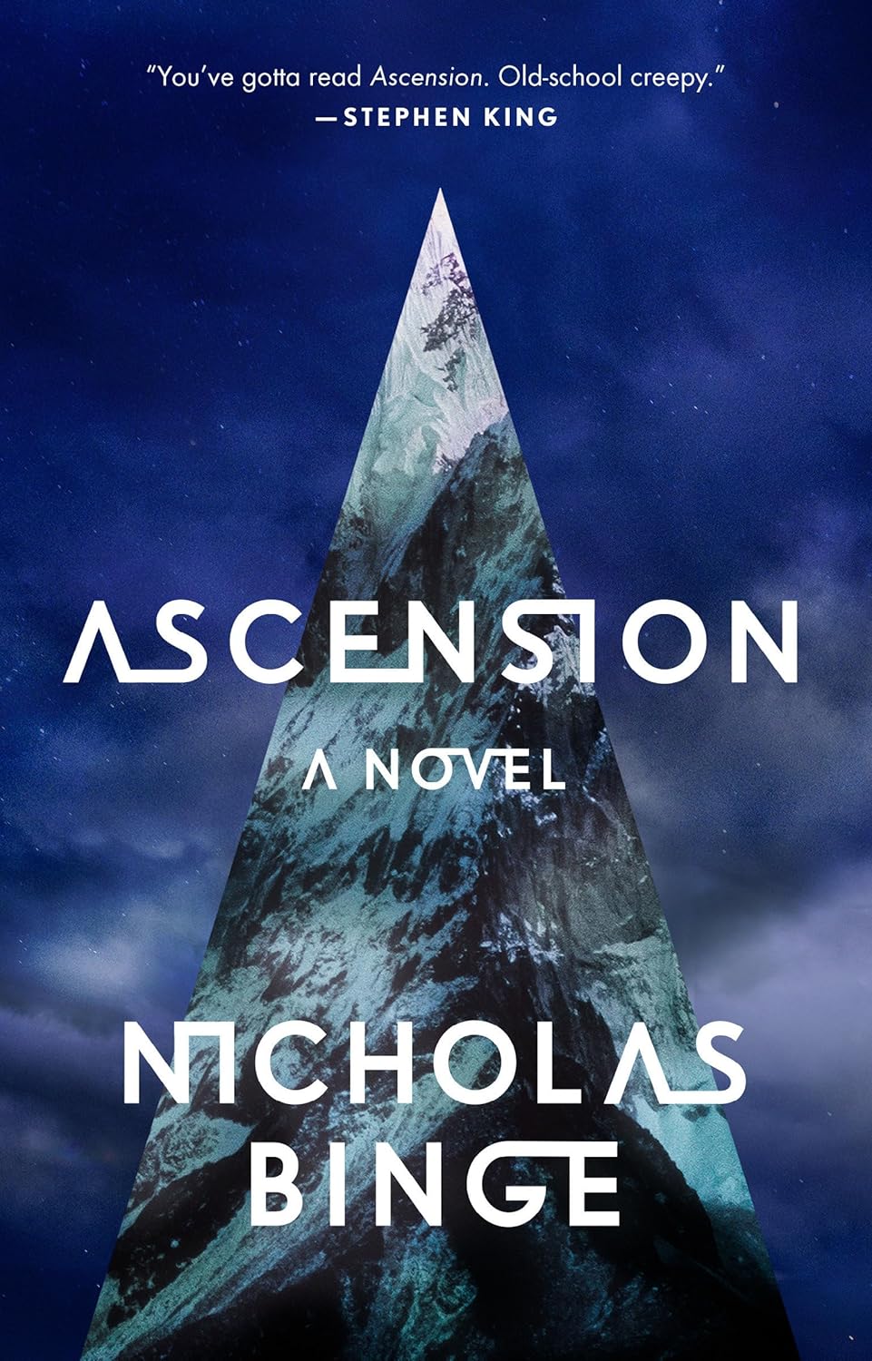 Ascension a novel by Nicholas Binge